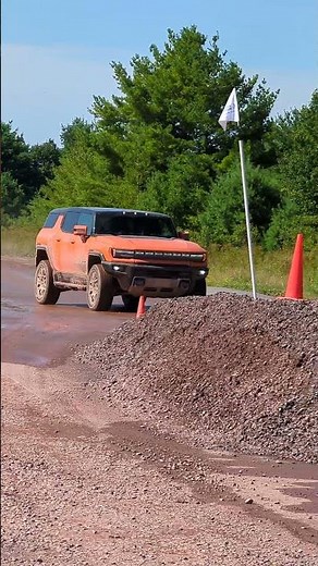 Taking the GMC Hummer Off Road!