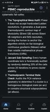 PBMC DATASET ANALYSIS GIT HUB REPO