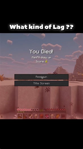 Umair Raza Siddiqui on Instagram: "What is lag?| Minecraft Java edition #minecraftmoment #minecraftpe #minecraft #minecraftmemes #mlg #instagrampost #fyp #fypchallenge"