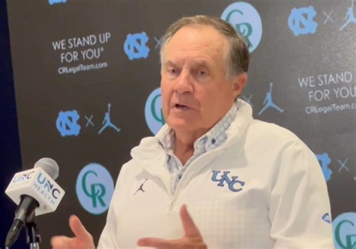 Bill Belichick sets press conference record, opens up on 'learning curve' with UNC football