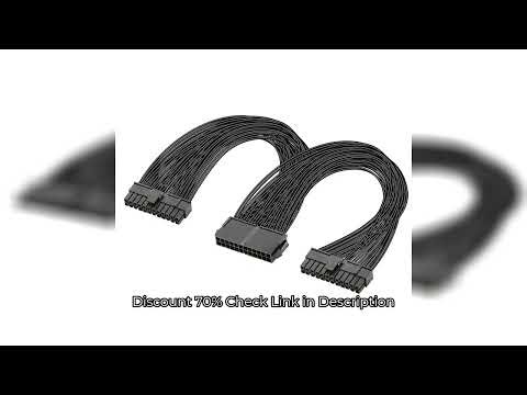 Dual PSU Power Supply 24 pin ATX Motherboard Splitter Cable ATX Motherboard Extension Cable PSU Fema