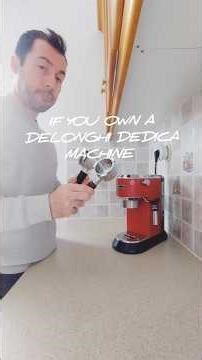 How to Fix this Problem on DeLonghi Dedica | It will happen soon or later