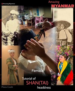 Tutorial of Shan(Tai) headdress; Amazing Myanmar The Shan people are a Tai ethnic group of Southeast Asia. They are the biggest minority group in Myanmar, making up about 10% of the population. Estimates of the number of Shan people in Myanmar range from 4 to 6 million. Please share this information with others.🙏🏻 #Myanmar #Burma #Shan #Tai #Headdress #AmazingMyanmar #Culture #ShanPeople #Tradition #Visit #Love #Tutorial | Amazing Myanmar