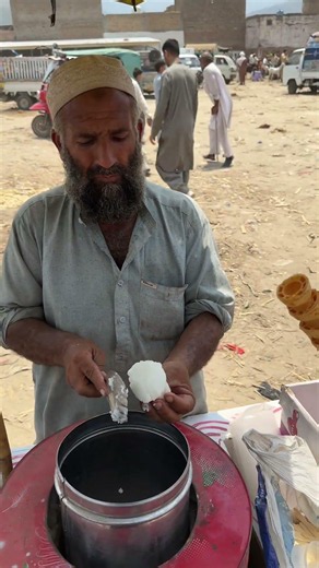 Traditional handmade local ice cream making technique | 10 rupees special qulfi ice cream.