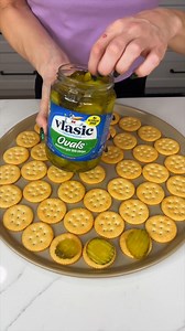 I learned this in Texas! I make an easy appetizer with cheese, pickles, and crackers. 🎬 This video was produced by Network Media and Alexandra’s Kitchen | Kitchen Chaos