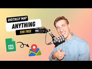How to turn your spreadsheet into an interactive map (Google My Maps 2024 Guide)