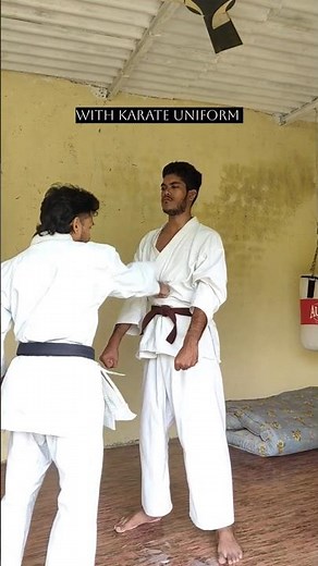 Karate Uniform Gives Superpowers? 😂🥋 #shorts