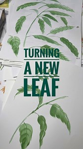 1.3K views · 6.9K reactions | I used a beautiful little dagger brush to paint these so grab your favourite and give this a try. Mine is by @kingartcompany 1/4" dagger from their Finesse line. It came as a set of 4 but you can buy them individually as well. If you need a link or a discount code, you can find them in my bio above. #paintingleaves #watercolourleaves #watercolourflowers | Beyond Basics Creatives | Facebook