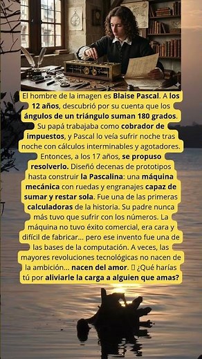 Inventó una Calculadora… Solo para ayudar a su Padre