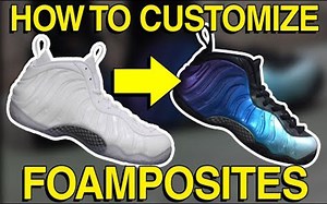 如何使用Angelus珠光漆DIY你的 Foamposite - Angelus Pearescent Paints