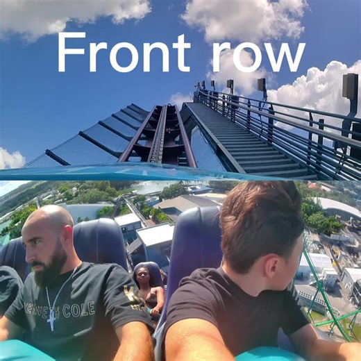 #CapCut front row of mako #makoseaworld #seaworldorlando