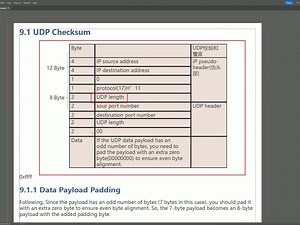 FPGA开发 UDP checksum校验
