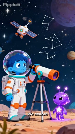 Do Aliens Exist? 👽😂 | Fun Science for Kids #AliensForKids #KidsScience #shortsfeed #shorts