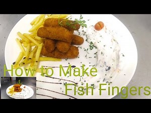How To Make Crispy Fish Fingers | Party Starter Recipe. Chef Special.....