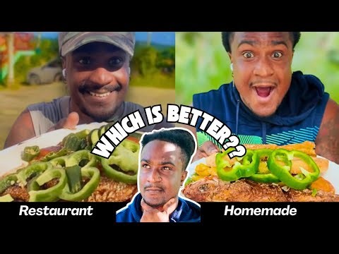 Restaurant vs Homemade Jamaican Brown Stew Snapper… Which Is Better? 🇯🇲