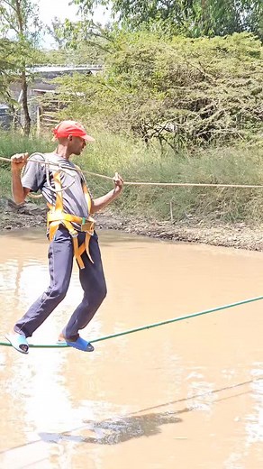 Mastering Slackline Balance Over Water