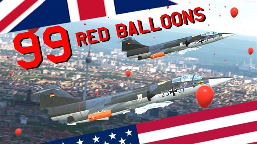 【DCS短片/4K】99 Red Balloons 冷战热弹