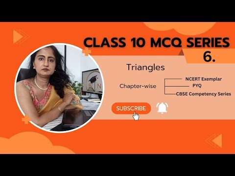 Triangles MCQs | Class 10 Maths | CBSE Board Exam 2026