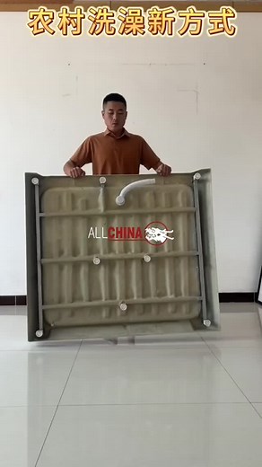 ALLCHINA® on Instagram: "Compact, easy-to-assemble shower kit—pan, wall panels, and door—designed for fast, one-person installation. Choose direct-to-stud or glue-up methods for a secure, quick setup; watch the full one-person build in the video. China’s supply base offers sizes for alcove or corner layouts, materials from acrylic to tempered glass, door styles, and accessories like seats, shelves, and LED lighting—plus full OEM/ODM branding and bulk customization. With @allchina as your purchas