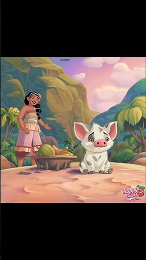 Moana Coloring Moments Part 2 | HappyColor Drawing Fun