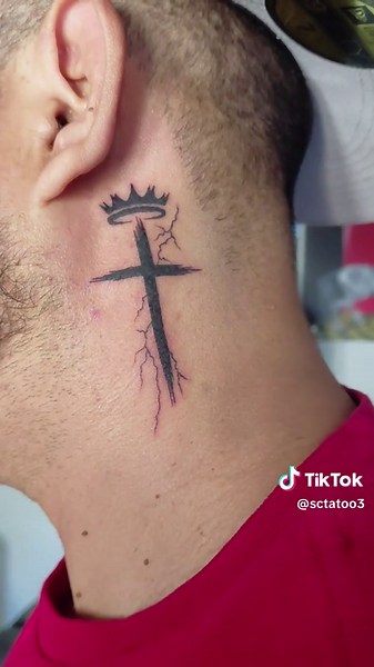tatuaje de cruz #tattoo #cruz #corona #tatuaje #rayos | tatto