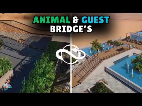 Planet Zoo Bridge Tutorial – Guest & Animal Paths Explained