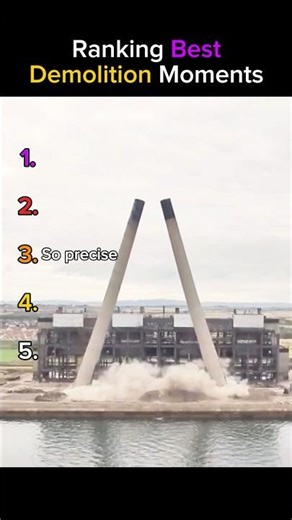 Ranking Best Demolition Moments #best #satisfying #shorts