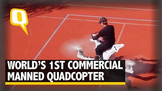 It’s Time to Hoversurf, World’s First Commercial Manned Quadcopter