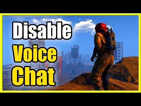 How to MUTE or Disable In Game Voice Chat in RUST PS4, PS5, Xbox (Fast Tutorial)
