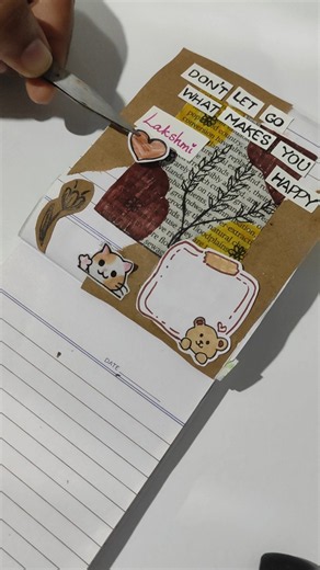 Diy journal #diy #journalwithme #trending