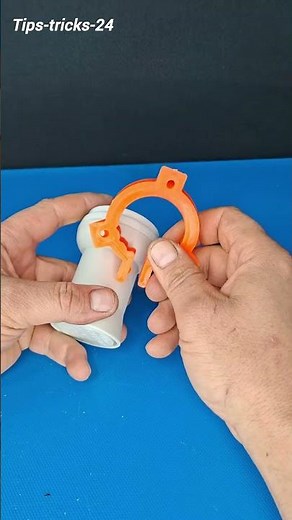 The correct method for installing an LNB clamp📡#shorts
