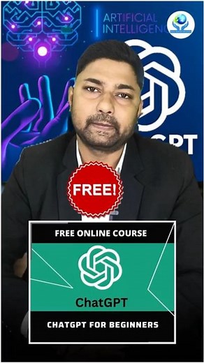 Free ChatGPT Course for Beginners | Learn AI Step by Step