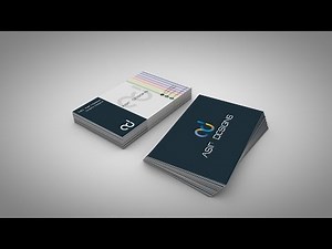 How to make Business Card mockup in c4d