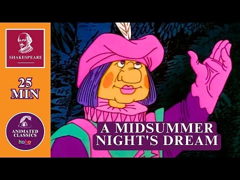 A Midsummer Nights Dream ✨| Animated Shakespeare Classic