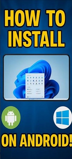 How to install Windows 11 on Android Phone #windows11onandroid #windows11 #vectrasvm