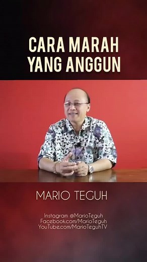 Cara Marah yang Anggun