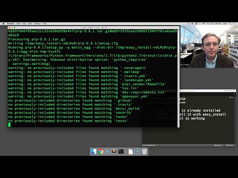 How to install pip on Mac OSX [SCREENCAST]