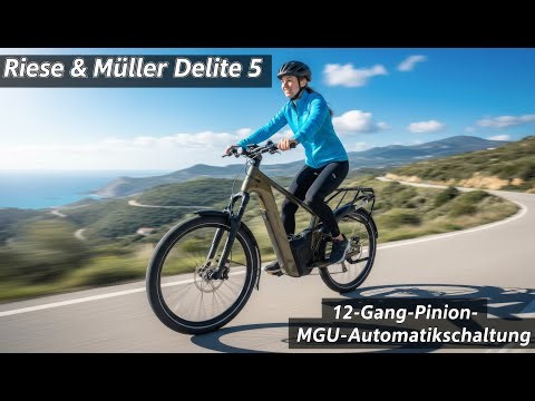 Riese & Müller Delite 5 (2025) – Luxus-E-Bike mit 12-Gang Automatik im Test! 🚴‍♂️💨