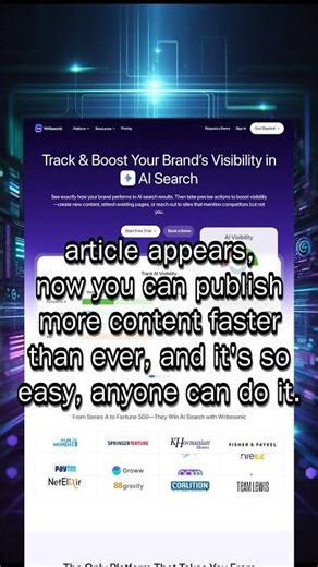 "Writesonic: Revolutionize Your Writing Process & Save Time"