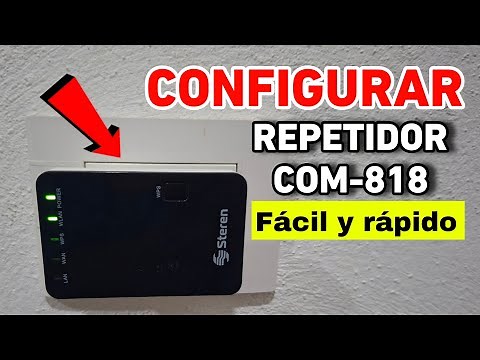 Configure COM 818 Steren | Connect COM 818 Repeater to Wifi