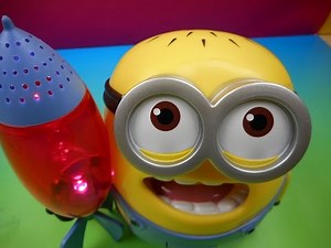 SINGING MINION STARLITE PALS BRIGHT IDEAS 4 BEDTIME DESPICABLE ME ELECTRONIC MOVIE TOY REVIEW