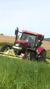 Mowing with the case 180 and claas mower combination 🔥✅️🚜 #agriculture #agriculturelife #FarmLife | Big Machines