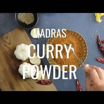 Madras curry powder recipe / Homemade Madras curry powder