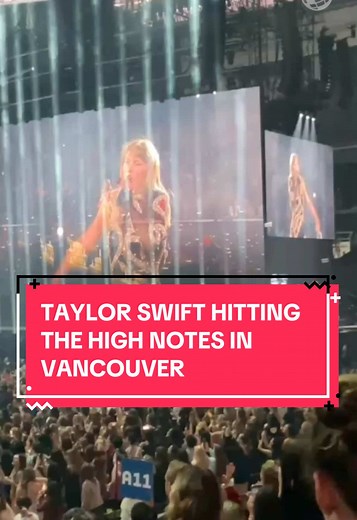 Taylor Swift Hits High Notes in Vancouver Concert