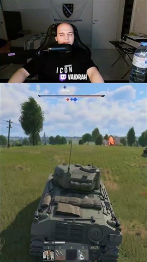 Bro became a avarage streamer 😭 #warthunder