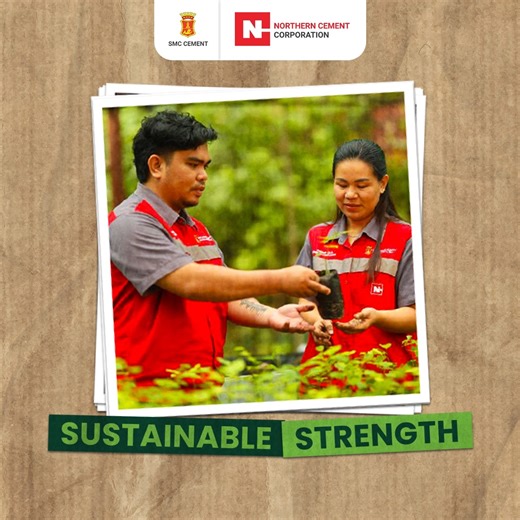 This Environmental Awareness Day, Northern Cement highlights its ongoing efforts in reforestation, habitat preservation, and community sustainability. Because true strength goes beyond durable builds; it extends to protecting our natural resources and supporting sustainable progress. #NorthernCementCorporation #NCCCement #NCC #SMCCement #NCCTigasin | Northern Cement Corporation
