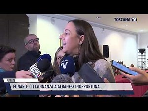2025-12-02 FIRENZE - FUNARO, CITTADINANZA A ALBANESE INOPPORTUNA