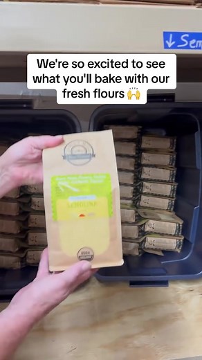 2K views · 20 reactions | Our team is ready to pack up your order with our fresh flours ❤️ Enjoy 10% off your next order with code MILL10. It’s our treat! | Janie's Mill | Facebook