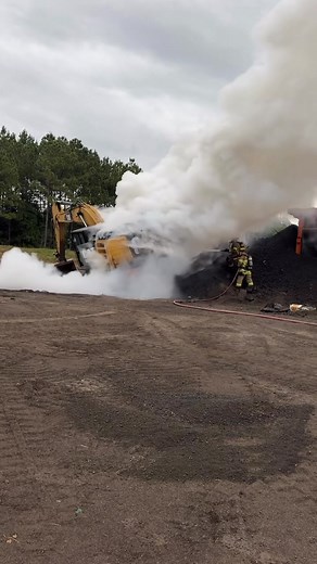 HEAVY EQUIPMENT FIRE - MT. PISGAH CEMETERY ROAD At 11:20 a.m., Horry County Fire Rescue was dispatched to Mt. Pisgah Cemetery Road in Conway for a reported heavy equipment fire threatening other equipment. This incident is under control. The fire has been extinguished. An excavator caught fire and sustained heavy damage. No other equipment was damaged. There are no reported injuries at this time. #HCFR | Horry County Fire Rescue