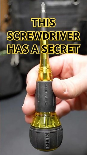 This Klein Screwdriver Has a Secret... 🤫 #shorts